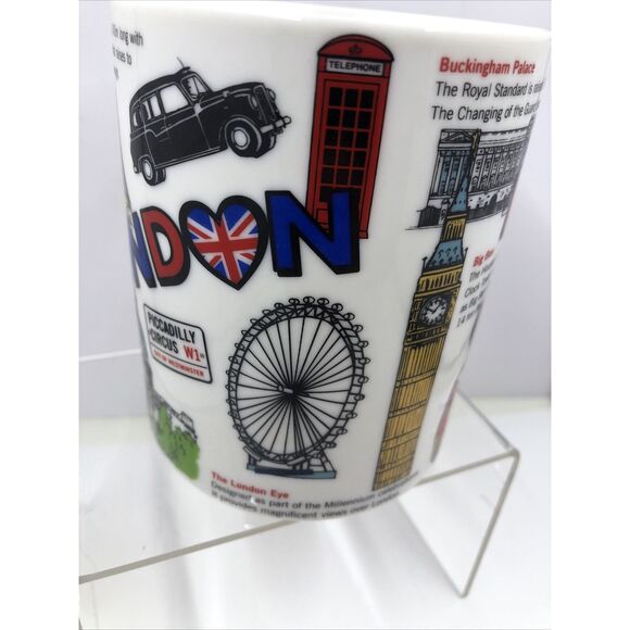 London England Souvenir Large Ceramic Coffee/ Tea  Mug - Picture 5 of 16
